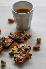 artisanal handmade gourmet milk chocolate dessert snack