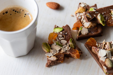 artisanal handmade gourmet milk chocolate dessert snack