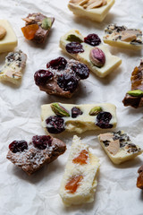artisanal handmade gourmet milk chocolate dessert snack