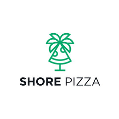 Pizza Tree logo. pizza icon