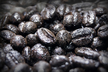 Coffee grains