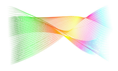 Abstract wavy colorful motion dynamic vector.