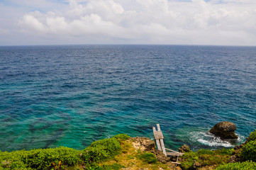 宮古島　東平安名崎の海