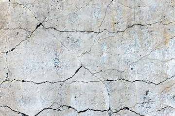 concrete cracked cement wall in industrial building, great for your design and background texture
