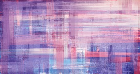 Purple abstract rough strokes oil painting, 4096 pixel wide background illustration, good for 4K video. Grunge paint texture, colorful distressed background