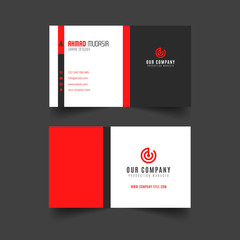 business card template