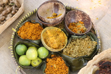 Jamu (old spelling Djamu) is a traditional medicine from Indonesia. It is predominantly a herbal medicine made from natural materials, such as roots, bark, flowers, seeds, leaves and fruits.