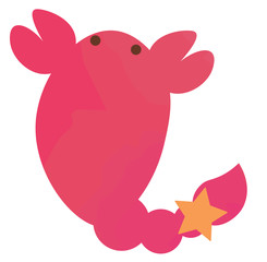 12星座　さそり座　厚塗り風