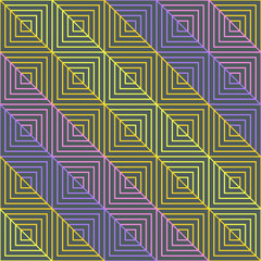 seamless abstract geometric square pattern background - vector illustration from diagonal squares