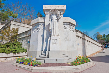 Deads in the WWs memorial at Avignon, France