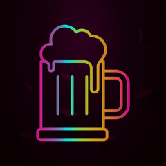Beer, Holland nolan icon Simple thin line, outline vector of Holland icons for ui and ux, website or mobile application
