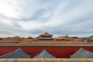palace building of  forbidden city