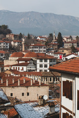 Fototapeta premium beautiful Safranbolu houses and skyline