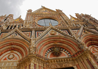 The duomo in Siena, Tuscany, Italy
