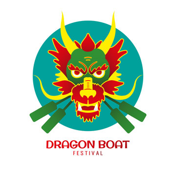 Vector Illustration on the theme Dragon Boat Festival
