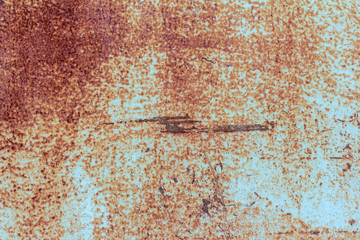 Rusty background.Rust.Texture of old rusty iron.Red-brown rust covered the metal.