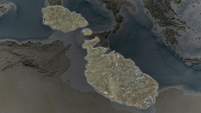 Malta. Satellite