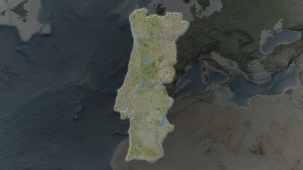 Portugal. Satellite