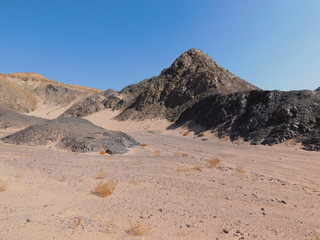 sand dunes in Canyon valley