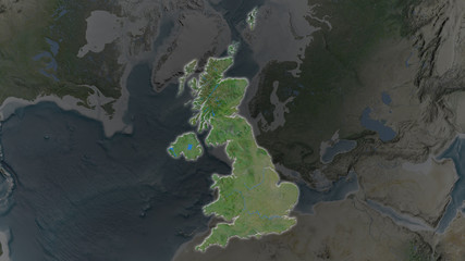 United Kingdom. Satellite