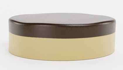 Realistic 3d Render of Cake