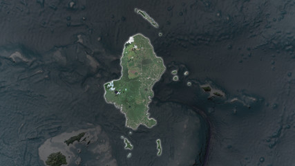 Wallis Island. Satellite