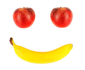 banana and apple
