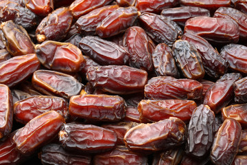 dates on a white