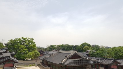 Fototapeta na wymiar Changgyeonggung Palace, Seoul, Korea