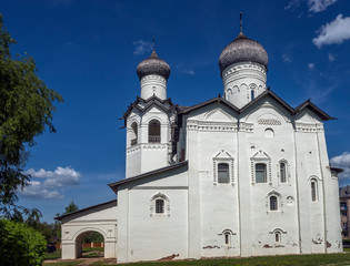 Former Transfiguration monastery, now museum. City of Staraya Russa, Russia. XII century