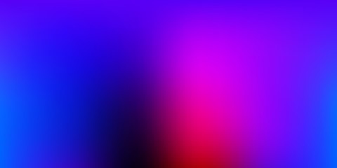 Dark Blue, Red vector abstract blur drawing.