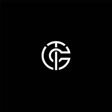 ct logo , letter  TC  circle vector image , letter TC CT circle  logo vector image  , letter ct circle icon logo design , circle letter tc logo