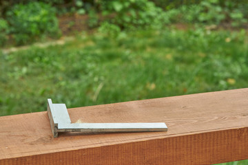 Woodworking tools joiner cabinetmaker workshop tools metal square measuring tool