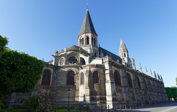The Catholic Collegiate church Notre-Dame of Poissy. France.
