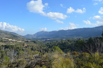 Valle del Guadalest naturaleza Alicante