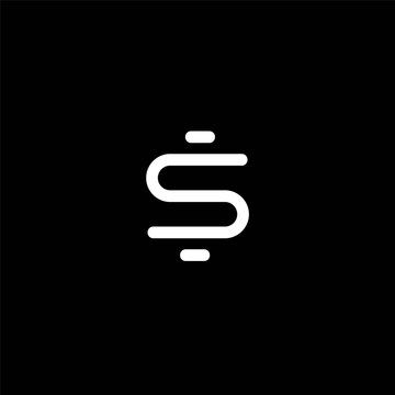 Letter S logo design element  Vector Image