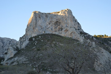 Fototapeta premium Vistas a las montañas de Alicante