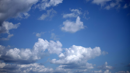 Obraz premium 초여름의 하늘