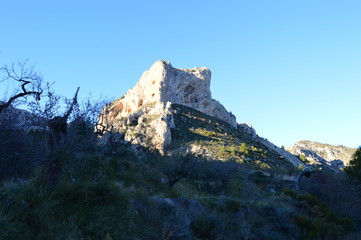 Paisajes montañas de Alicante España