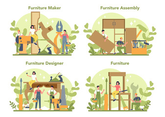 Wooden furniture maker or designer. Wood furniture repair