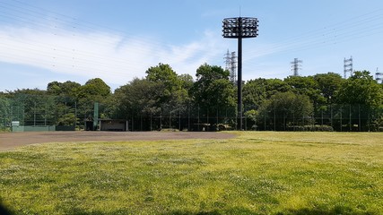 lamp in the park
