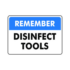 Obraz premium Sign notice to prevent coronavirus covid19 vector ready to print sign notice