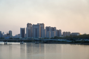 Obraz premium Pyongyang, capital of the North Korea. DPRK