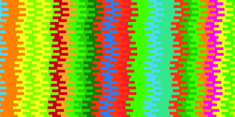 Colored geometric puzzle background
