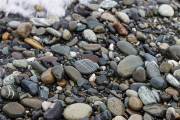 stones on the beach