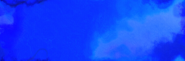abstract watercolor background with watercolor paint with blue, dodger blue and royal blue colors. can be used as web banner or background