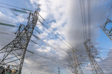 high voltage tower