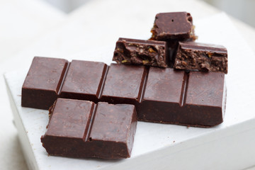 chocolate with nuts
