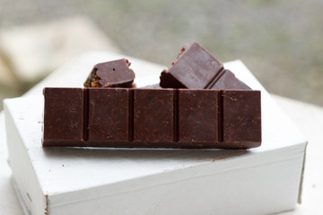 chocolate with nuts