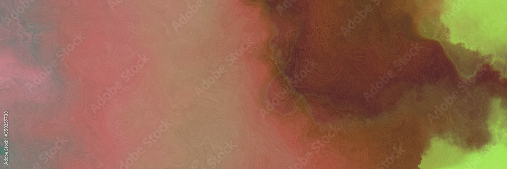 Poster abstract watercolor background with watercolor paint with pastel brown, old mauve and brown colors a
